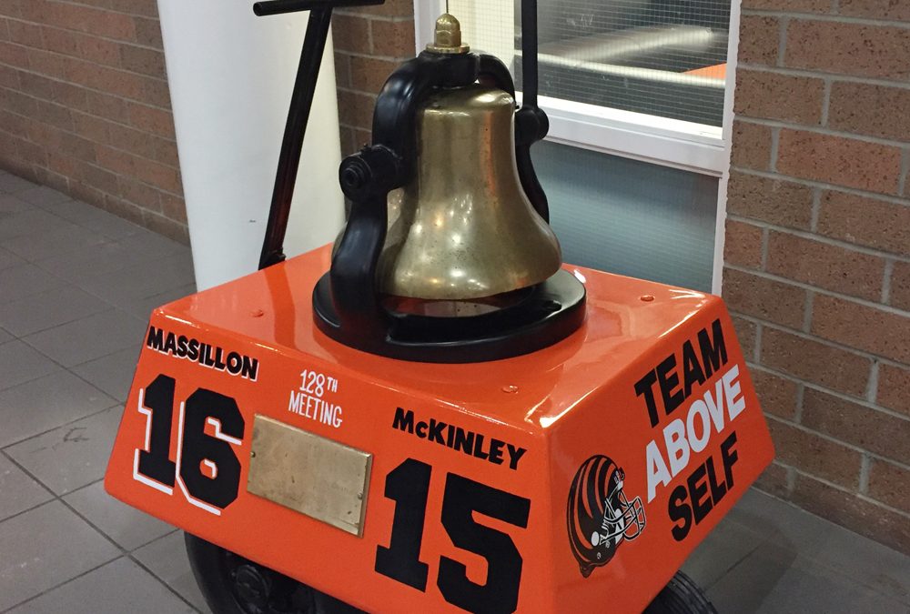 Victory Bell Gets a New Paint Job