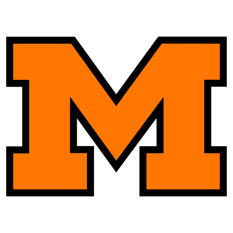 Massillon Tigers Black Letter Logo