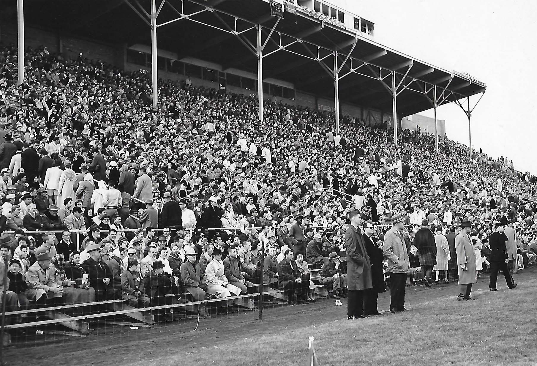 1954 MassillonMcKinley Game Stadium Crowd