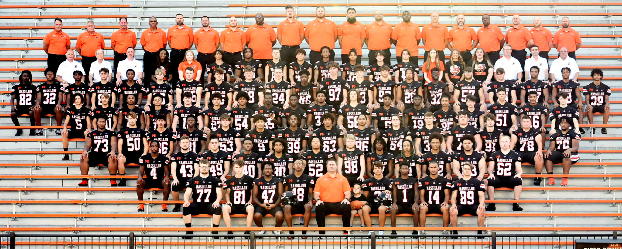 Ohio Tigers Academy Massillon youth football team playoff